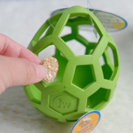美國JW 天然橡膠漏食搖擺蛋  寵物益智玩具