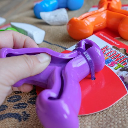 蝦皮--美國KONG  許願骨塞食玩具(S)  寵物益智玩具