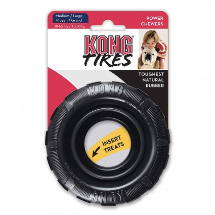 市集--美國KONG Extreme 黑色耐咬輪胎玩具 (M/L)