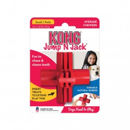 市集--美國KONG Jump’N Jack / 十字益智玩具(S)